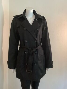 MICHAEL, Michael Kors Double-Breasted Trench Coat